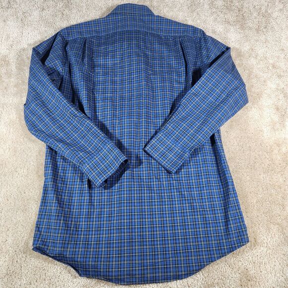 Lauren Ralph Lauren Shirt Mens Medium 15.5 32/33 Black Label Preppy Button Up - Picture 4 of 6